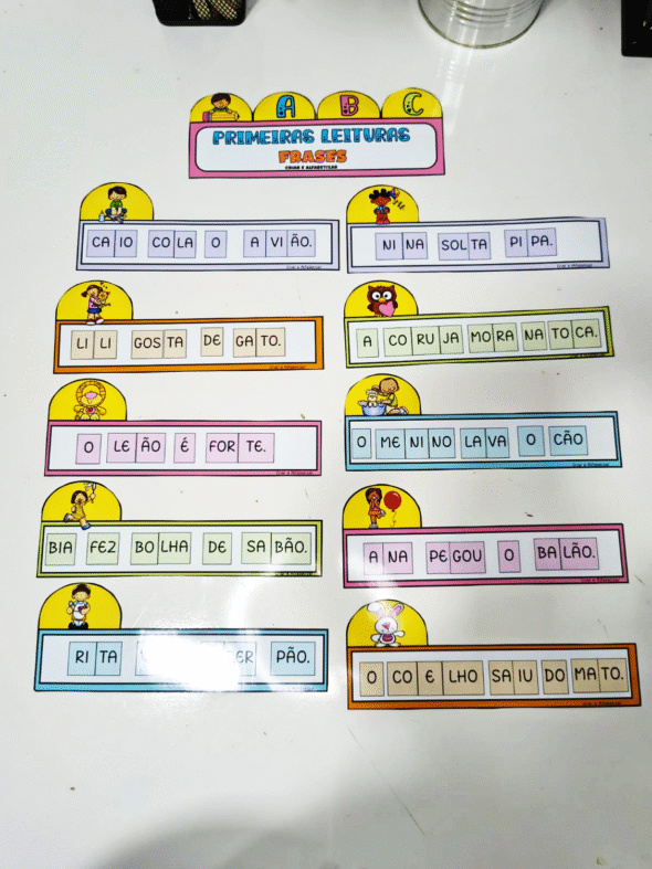 Primeiras Leituras Frases - Imagem 3