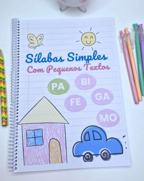 Atividades Sílabas Simples com Pequenos Textos - Imagem 2