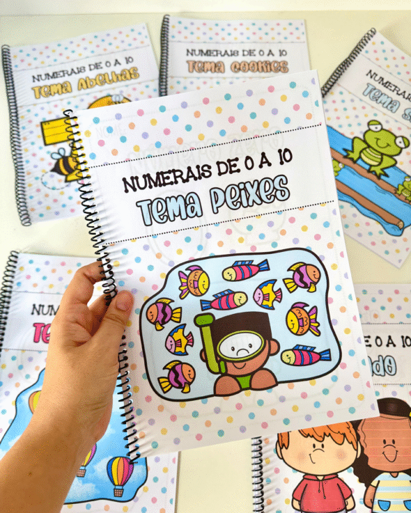 Combo de Apostilas de Numerais de 0 a 10 Educação Infantil - Imagem 5