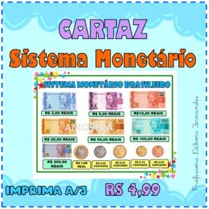 Cartaz Sistema Monetário Brasileiro