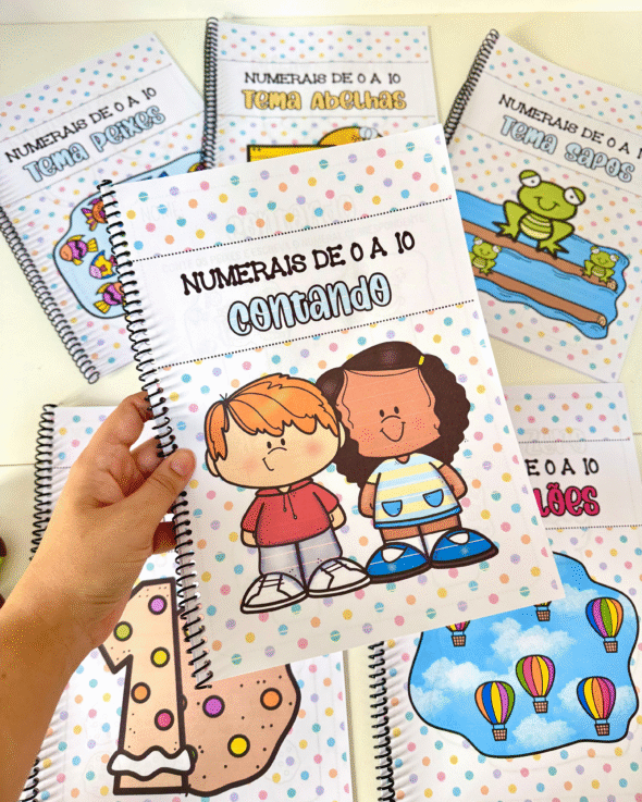 Combo de Apostilas de Numerais de 0 a 10 Educação Infantil - Imagem 6