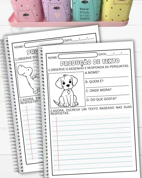 Caderno de Produção de Textos - Imagem 4