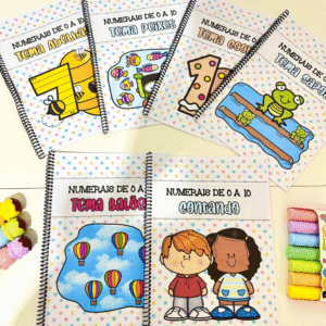 Combo de Apostilas de Numerais de 0 a 10 Educação Infantil