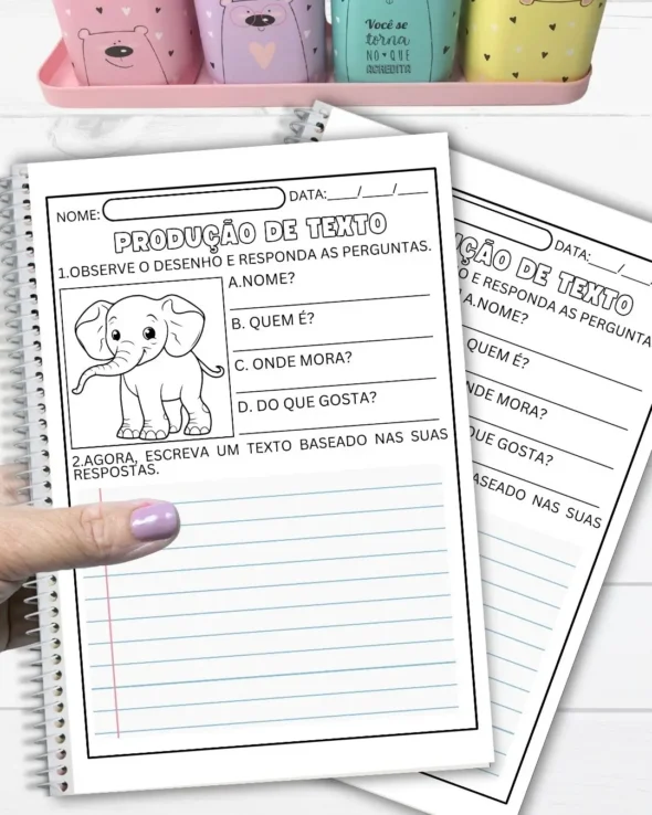 Caderno de Produção de Textos - Imagem 5