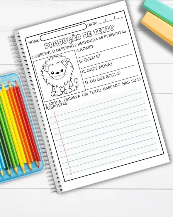 Caderno de Produção de Textos - Imagem 7