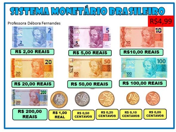 Cartaz Sistema Monetário Brasileiro - Imagem 2