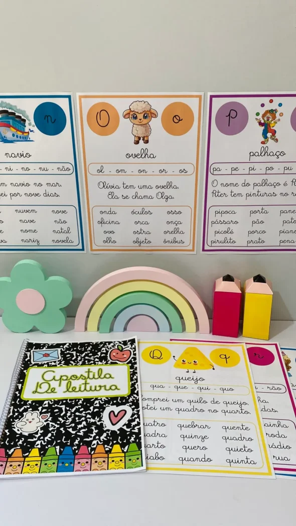 Apostila de Leitura Letra Cursiva - Imagem 2