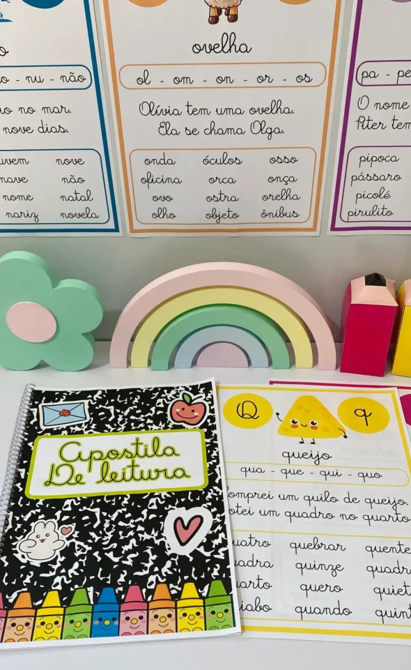 Apostila de Leitura Letra Cursiva - Imagem 6