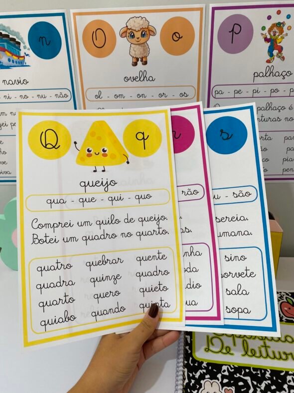Apostila de Leitura Letra Cursiva - Imagem 10