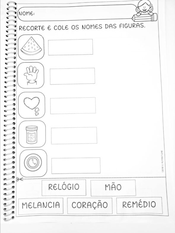 Apostila Trabalhando com Sílabas Simples - Imagem 4