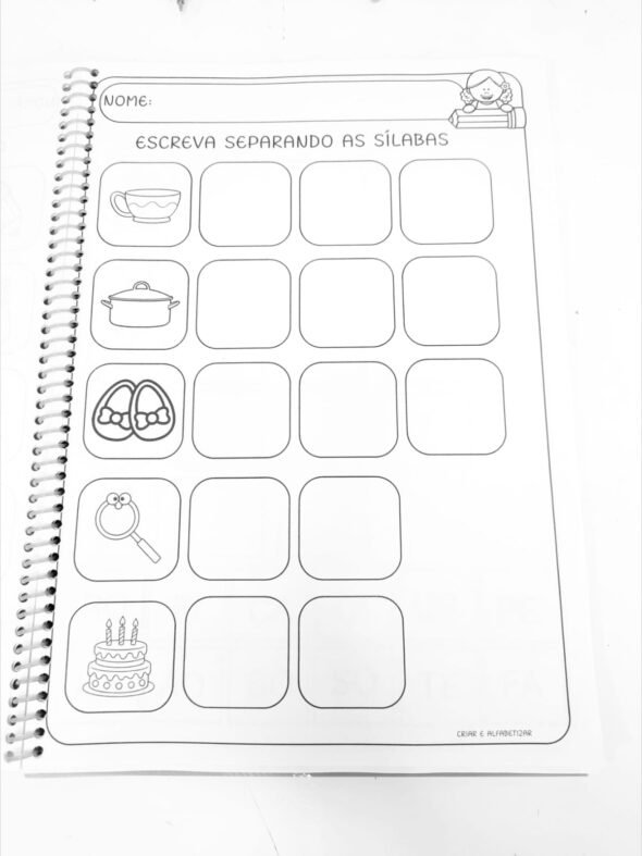 Apostila Trabalhando com Sílabas Simples - Imagem 7
