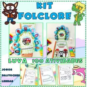 Kit Folclore - Atividades e Luva