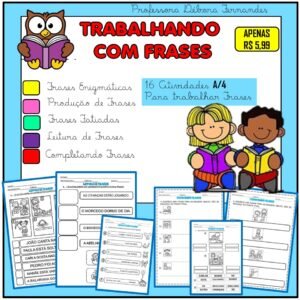 Atividades Trabalhando com Produção de Frases
