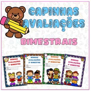 Capinhas para Avaliações  Bimestrais