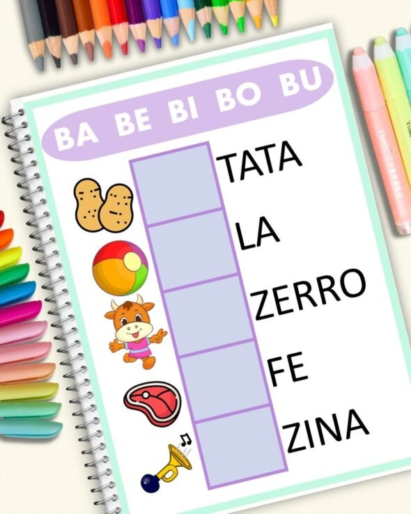 Atividades Sílabas Simples Educação Especial - Imagem 8