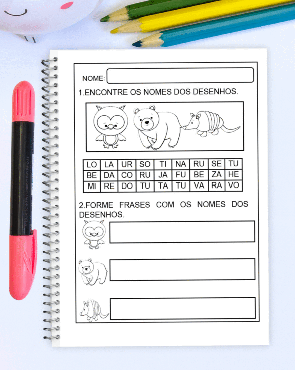 Atividades Caça Palavras e Frases - Imagem 10