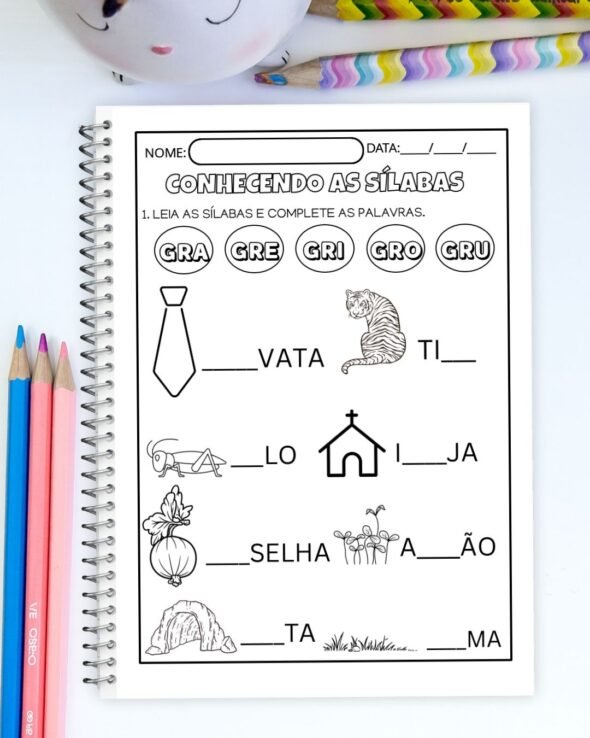 Apostila Conhecendo as Sílabas Complexas - Imagem 4