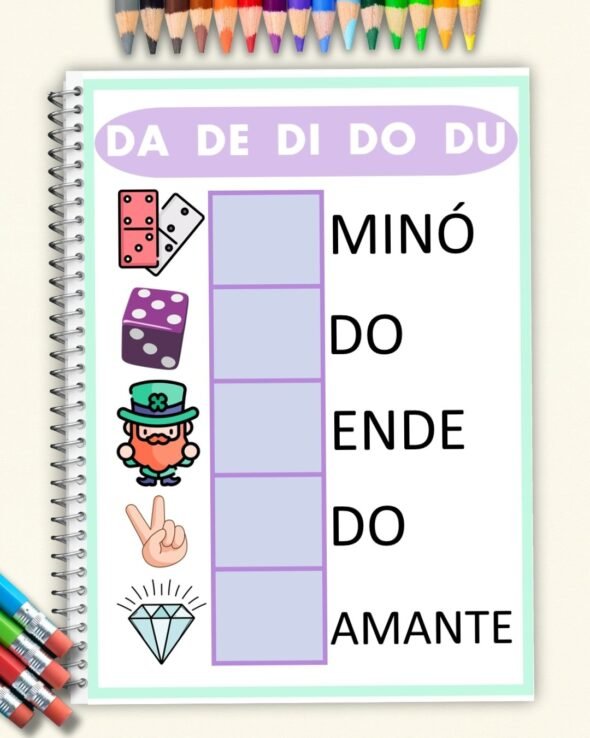 Atividades Sílabas Simples Educação Especial - Imagem 6