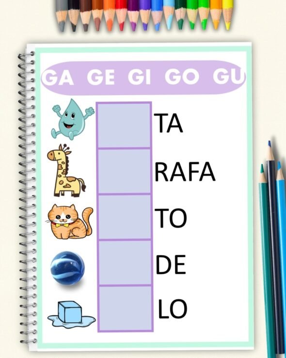 Atividades Sílabas Simples Educação Especial - Imagem 5