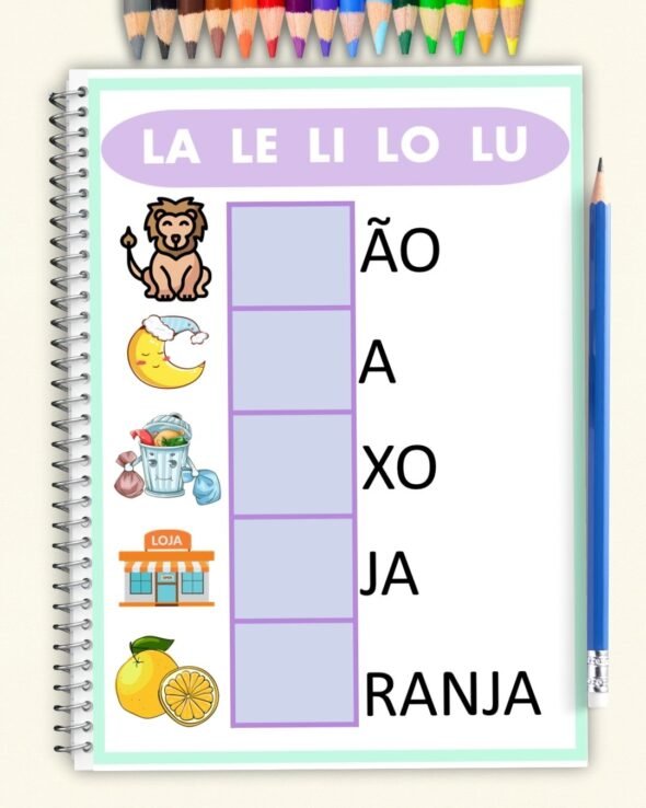 Atividades Sílabas Simples Educação Especial - Imagem 4