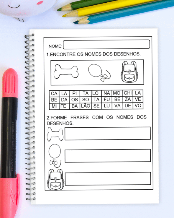Atividades Caça Palavras e Frases - Imagem 2