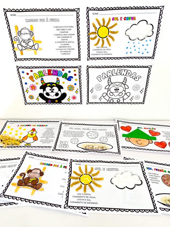 Atividades com Parlendas Educação Infantil