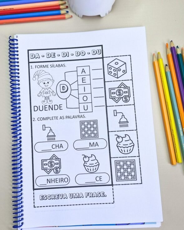 Treinando Sílabas - Sílabas Simples - Imagem 5