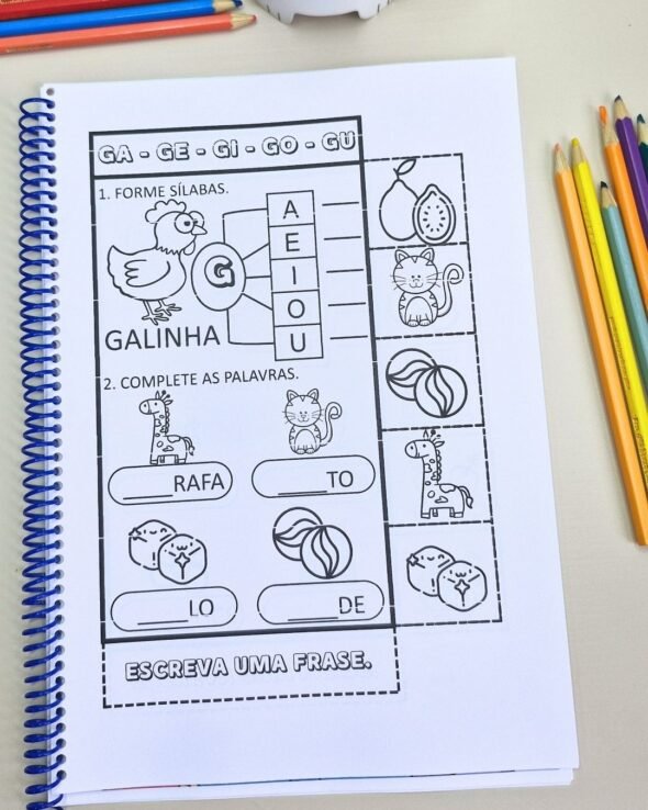 Treinando Sílabas - Sílabas Simples - Imagem 7