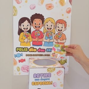 🎈 Painel Dia das Crianças 🎈  Com caixinha + cartãozinho