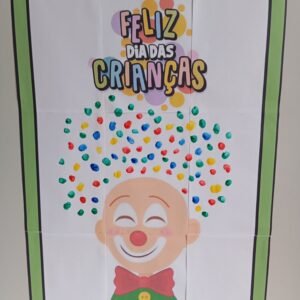 Painel Interativo Dia das Crianças Palhacinho