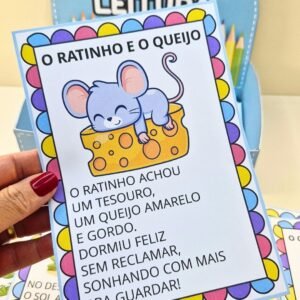 Kit 50 Fichas de Textos