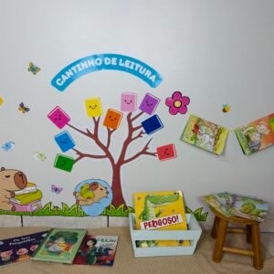 Cantinho da Leitura Tema Capivara