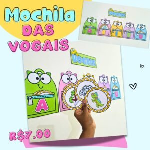 Mochila das Vogais
