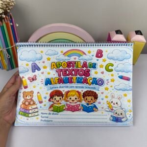 Apostila de Textos para Alfabetiza&ccedil;&atilde;o