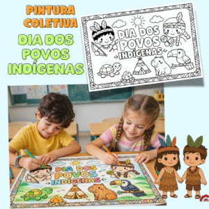 Pintura Coletiva – Painel Dia dos Povos Indígenas