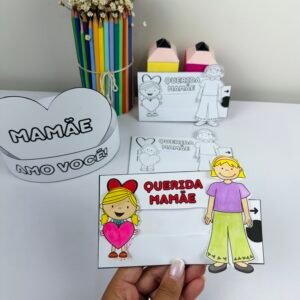 Cartão Interativo Dia das Mães