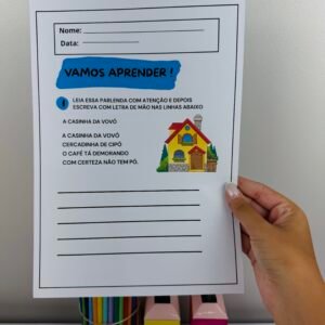 Escrita de Parlendas