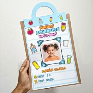 Capinha para Atividade Editável com Fotos