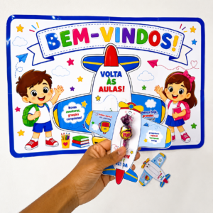 KIT VOLTA ÀS AULAS – AVIÃOZINHO DIVERTIDO