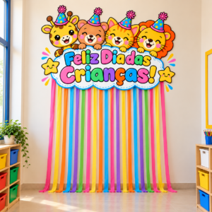 Painel Feliz Dia das Crianças